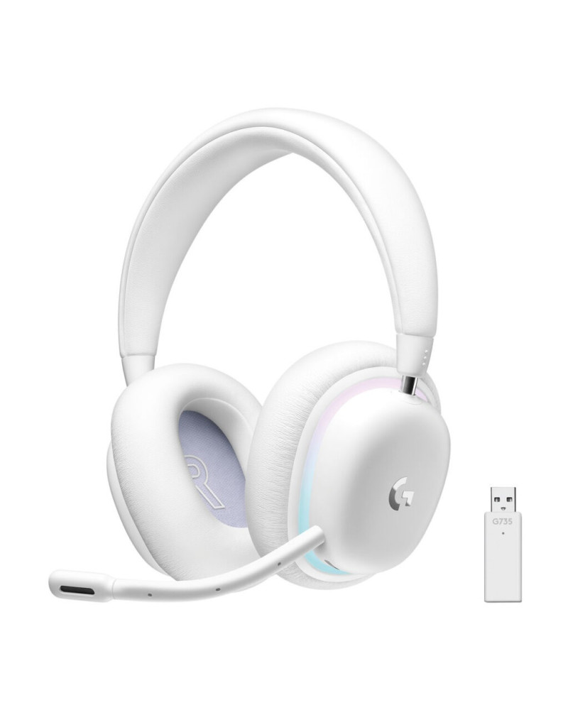 LOGITECH Wireless Headset Gaming G735 LightSpeed White