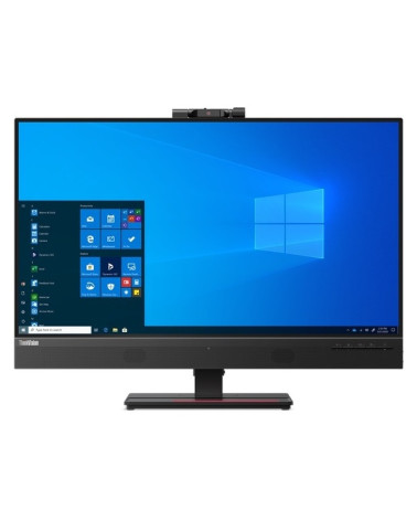 LENOVO Monitor ThinkVision T27hv-20 27'' 2K IPS, Slim Bezel, HDMI, DP, USB-C, Height adjustable, Webcam, Speakers, 3YearsW