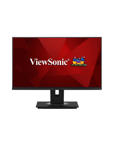 VIEWSONIC Monitor VG2456 23.8'' IPS, Ergonomic, TYPE-C, Ethernet, HDMI, DP, Speakers