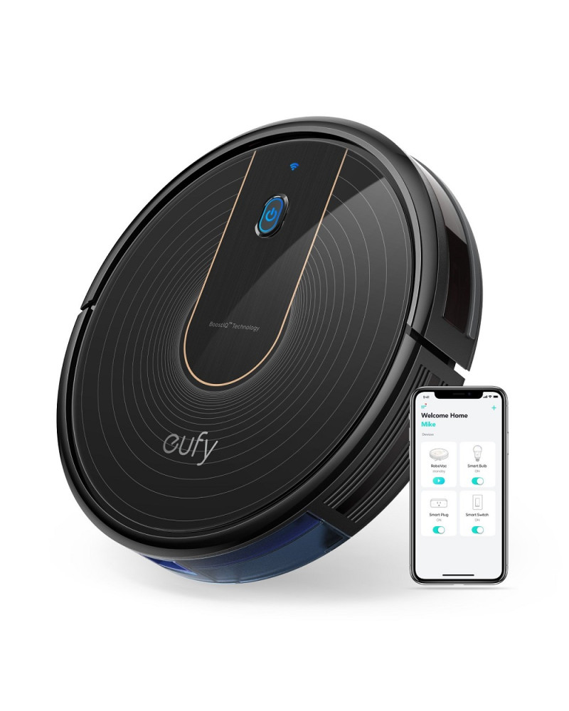 ANKER Eufy Robotic Vaccum Robovac 15C Wi-Fi Bounce Black