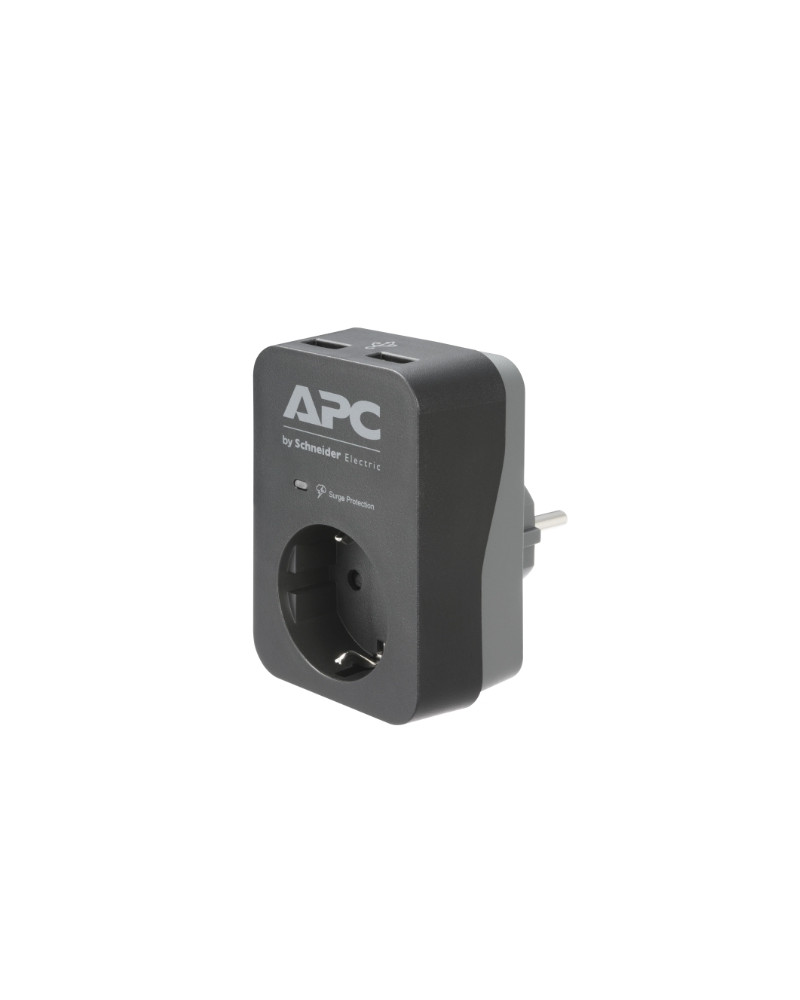 APC Essential SurgeArrest PME1WU2B-GR 1Οutlet +USB