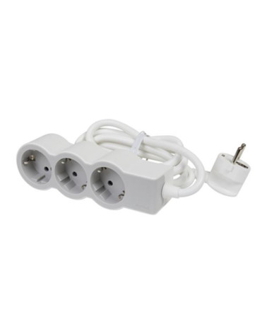 Legrand SurgeArrest 3 Outlets 3m Cable  White/Grey