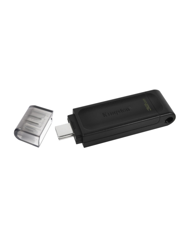 KINGSTON USB Stick Data Traveler DT70/32GB, USB 3.2 Type-C, Black