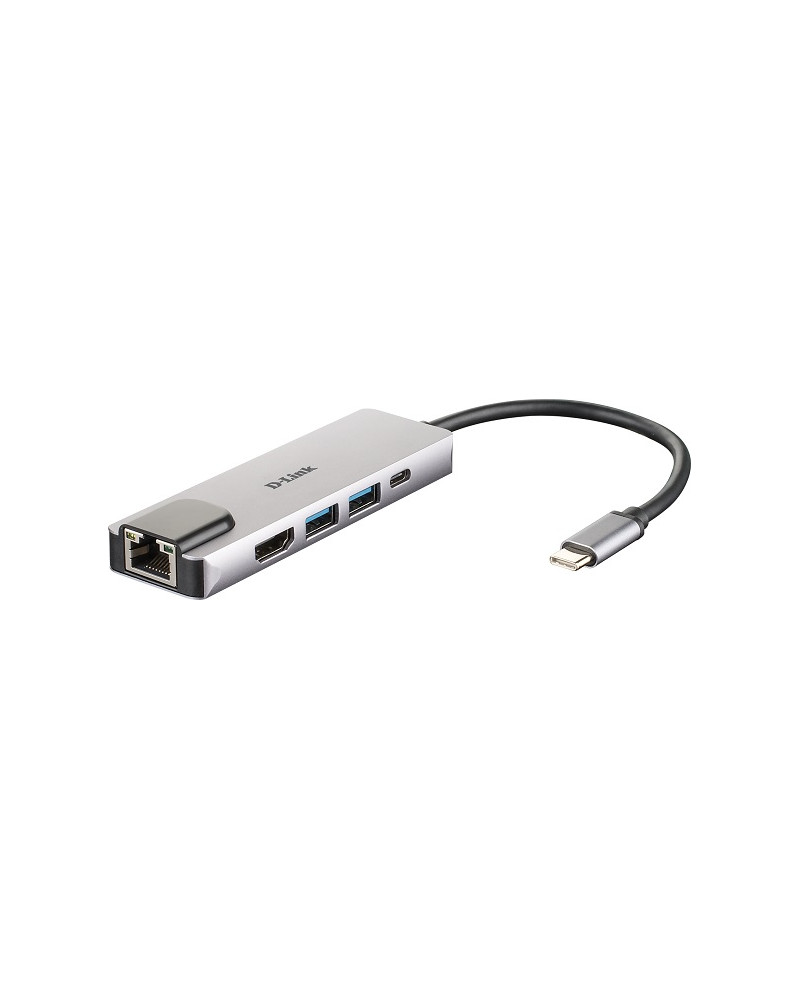 D-LINK DUB-M520 5-IN-1 USB-C HUB HDMI, ETH & PD