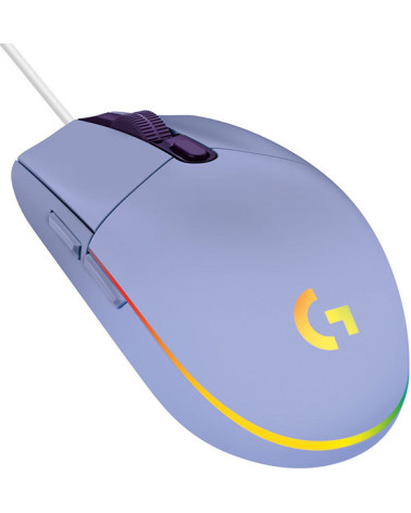 LOGITECH Mouse Gaming G102 Lightsync Lilac