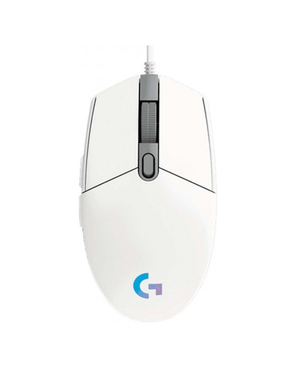 LOGITECH Mouse Gaming G102 Lightsync White