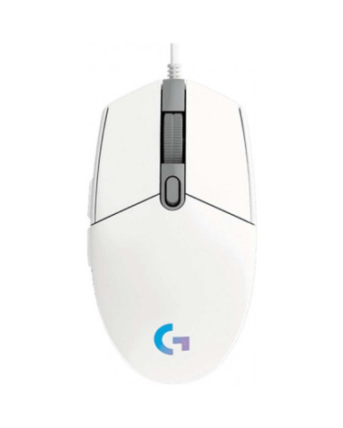 LOGITECH Mouse Gaming G102 Lightsync White