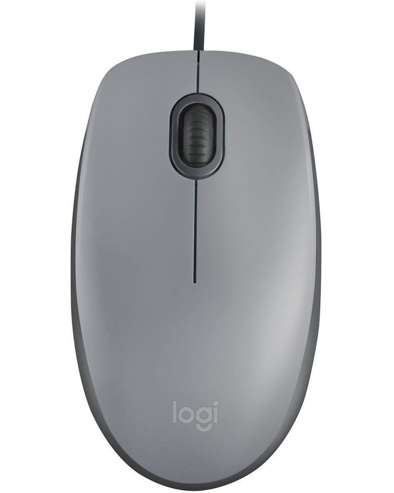 LOGITECH Mouse M110 Silent Mid Gray