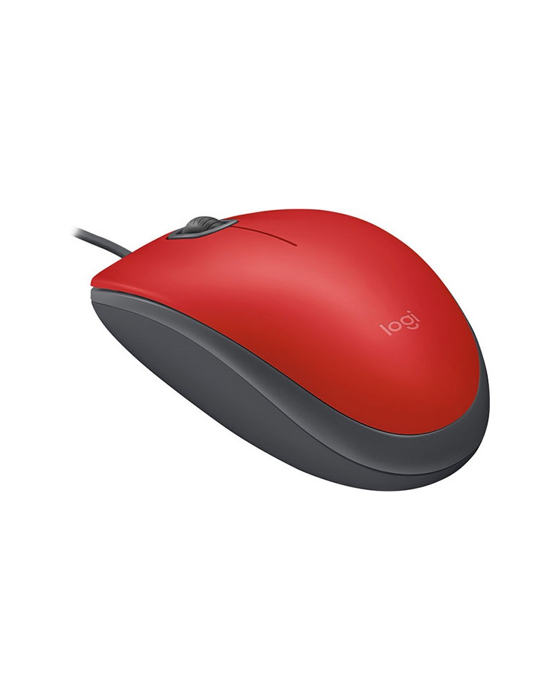 LOGITECH Mouse M110 Silent Red