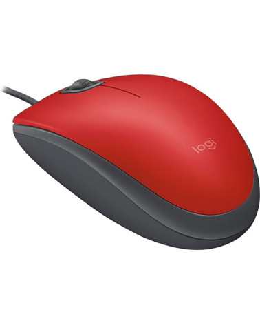 LOGITECH Mouse M110 Silent Red