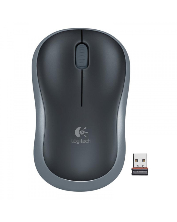 LOGITECH Mouse Wireless M185 Grey