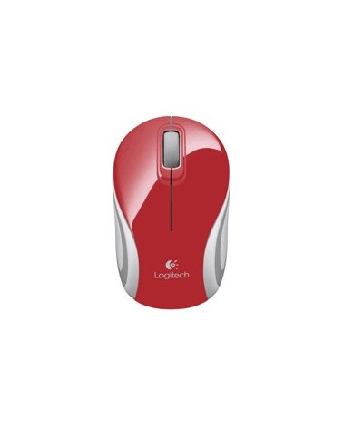 LOGITECH Mouse Mini Wireless M187 Red