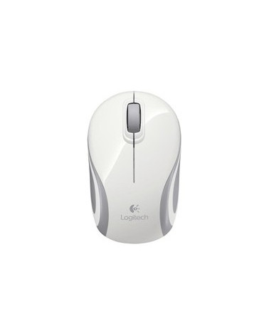 LOGITECH Mouse Mini Wireless M187 White