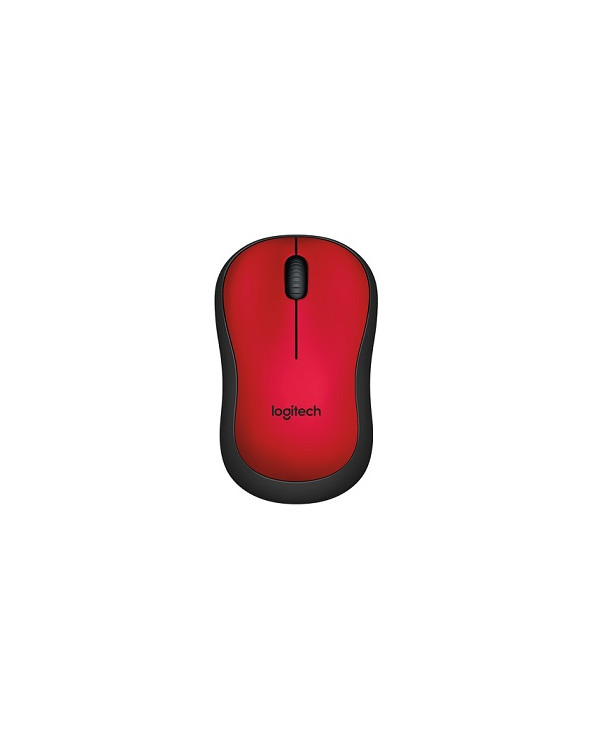 LOGITECH Mouse Wireless M220 Red Silent