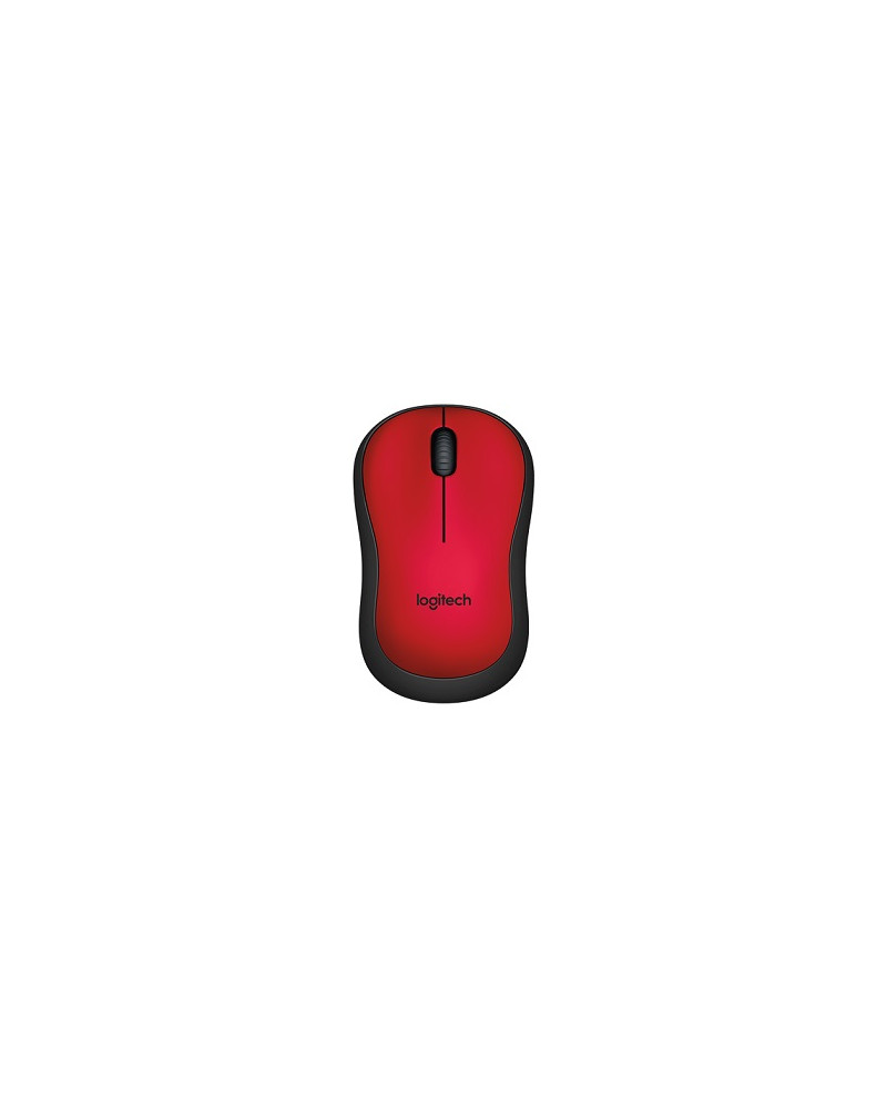 LOGITECH Mouse Wireless M220 Red Silent