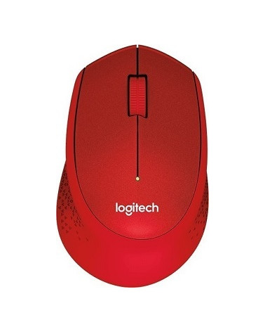 LOGITECH Mouse Wireless M330 Red Silent