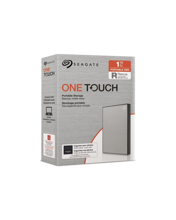 SEAGATE  HDD EXT. OneTouch HDD 1TB, STKB1000401, USB3.0, 2.5'', SILVER