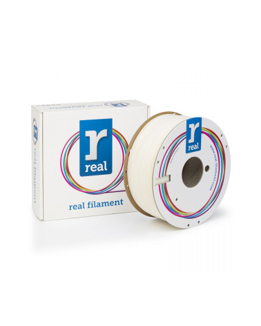 REAL ABS Plus 3D Printer Filament Neutral - spool of 1Kg - 2.85mm (REFABSPLUSNATURAL1000MM285)