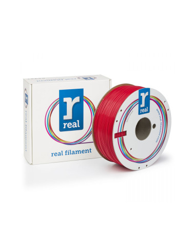 REAL ABS Plus 3D Printer Filament -Red - spool of 1Kg - 2.85mm (REFABSPLUSRED1000MM285)