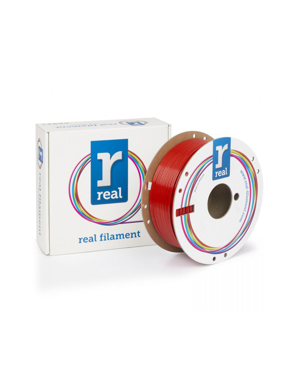 REAL PETG 3D Printer Filamen-Red-spool of 1Kg - 2.85mm (REFPETGRRED1000MM285)