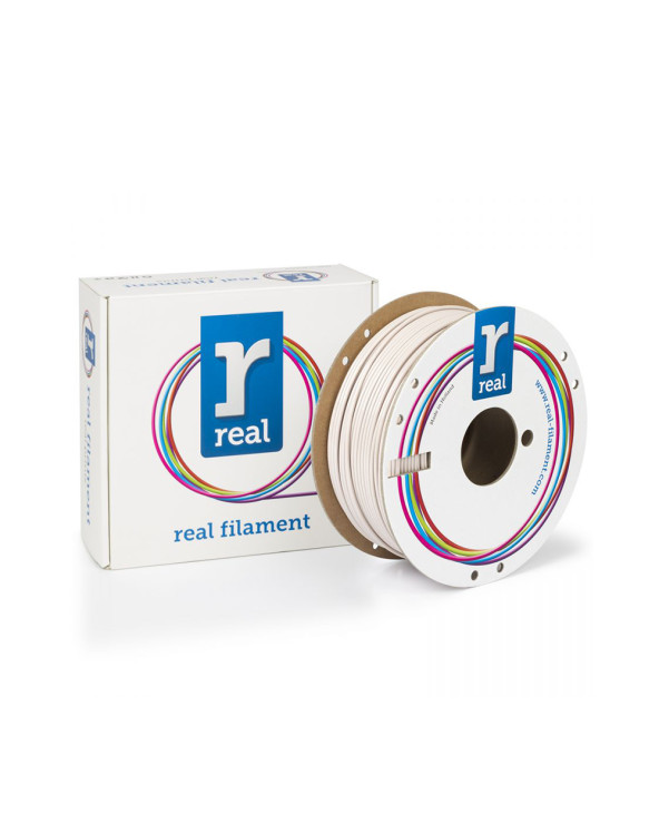 REAL PETG 3D Printer Filament - White- spool of 1Kg - 2.85mm (REFPETGRWHITE1000MM285)