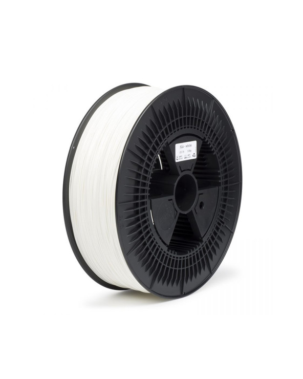 REAL PETG 3D Printer Filament White- spool of 5Kg - 2.85mm (REFPETGRWHITE5000MM285)