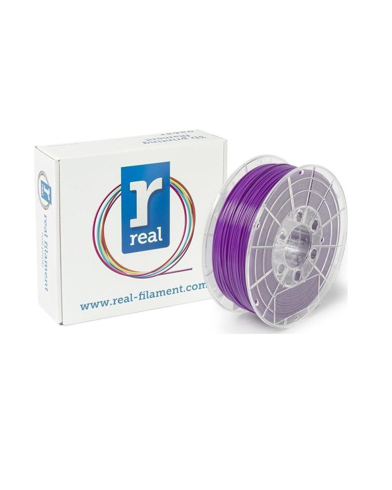 REAL PLA 3D Printer Filament -Grape Purple- spool of  1Kg – 2.85mm (REFPLAMATTEPURP1000MM285)