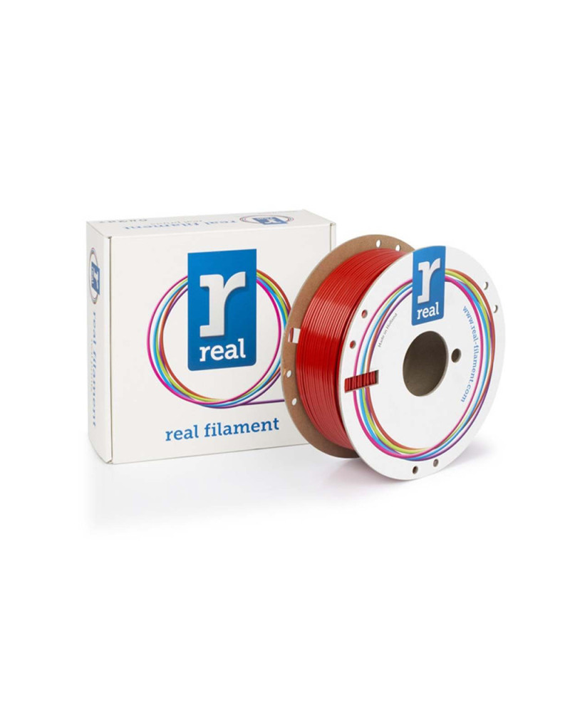 REAL PLA 3D Printer Filament -Dark Red- spool of 1Kg - 2.85mm (REFPLAMATTERED1000MM285)