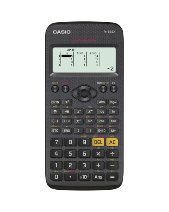 Casio Αριθμομηχανή Επιστημονική FX-82EX 17 Ψηφίων σε Μαύρο Χρώμα (FX-82EX) (CASFX-82EX)