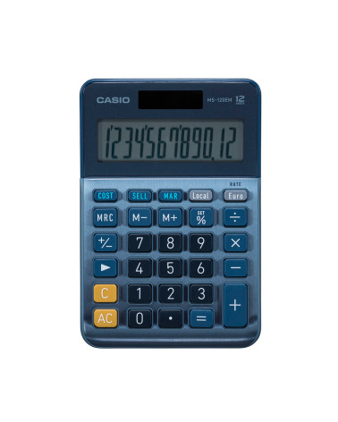 CASIO MS-120EM 12-DIGIT CALCULATOR (MS-120EM) (CASMS120EM)