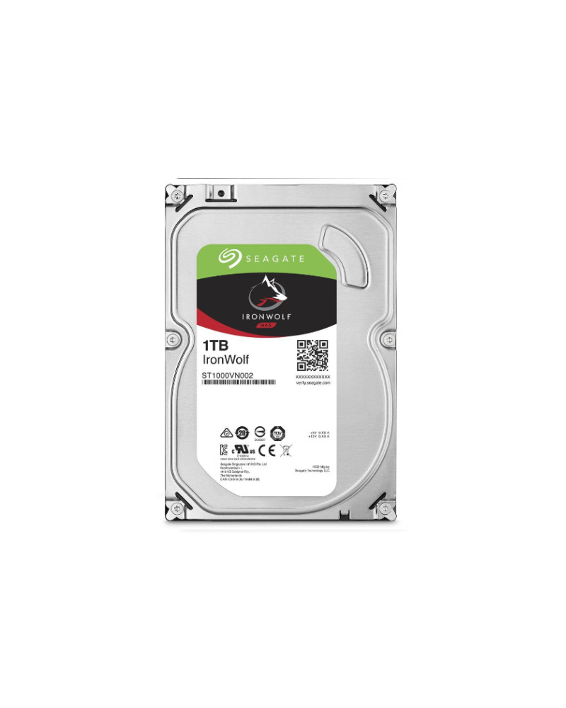 Εσωτερικός Σκληρός Δίσκος SEAGATE 3.5' 1TB Sata III Ironwolf (ST1000VN002) (SEAST1000VN002)