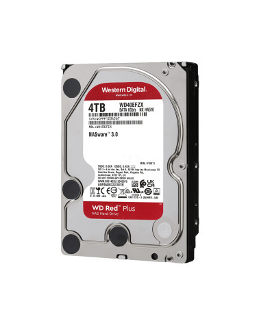 Western Digital Red Plus NAS Hard Drive 4TB 3.5" (CMR) (WD40EFZX)