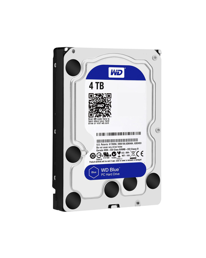 Western Digital Εσωτερικός Σκληρός Δίσκος 4TB (Blue, 3.5'') (WD40EZAZ)