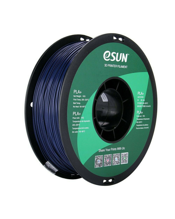 eSUN PLA+ Filament - 1.75mm 1KG | Dark Blue by DoctorPrint