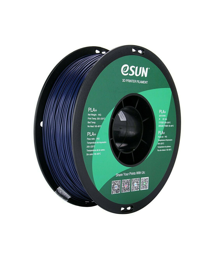 eSUN PLA+ Filament - 1.75mm 1KG | Dark Blue by DoctorPrint