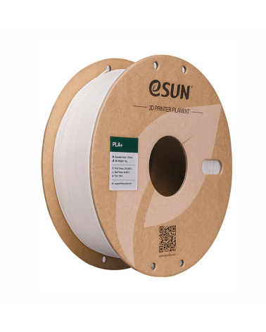 eSUN PLA+ Filament - 1.75mm 1KG | White by DoctorPrint