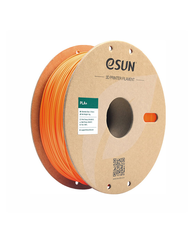 eSUN PLA+ Filament - 1.75mm 1KG | Orange by DoctorPrint