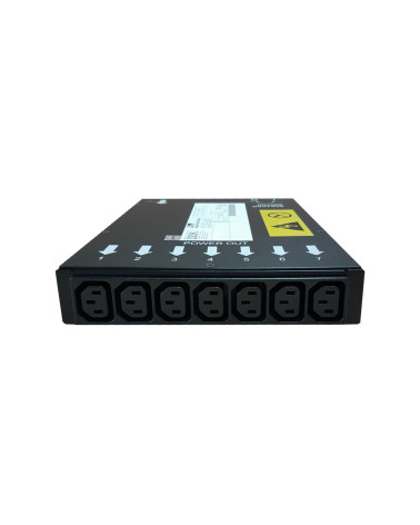 PDU 7-OUTLETS IBM 37L6864, 7XC13, 220-240V, 1PH, 15A, 1U