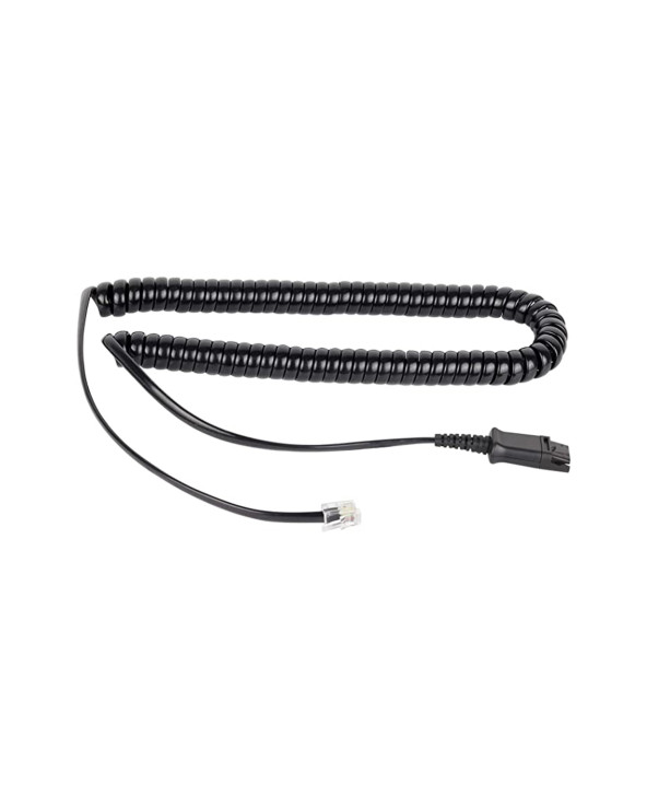 CABLE TELEPHONE SPIRAL FOR HEADSET CISCO BLACK BULK