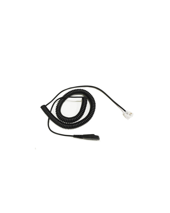 SUPERVOICE SVC-QD305 HEADSET QD TP RJ9 BOTTOM CABLE