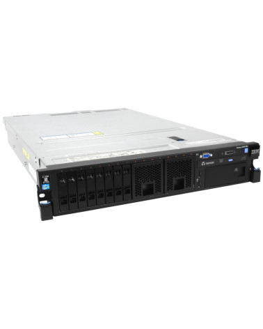 SERVER IBM X3650 M4 8SFF 2xE5-2620/2X4GB/RAID M5110e-512MBwB