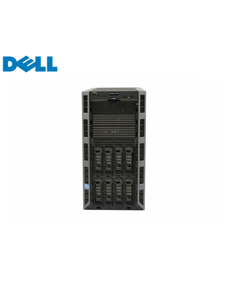 SERVER DELL T320 8LFF E5-2450L/96GB/3X146GB 15K/5X4TB SAS/H710-512MBwB/RD1000/BCM 5720 2p/2X495W/BEZ T320-8LFF