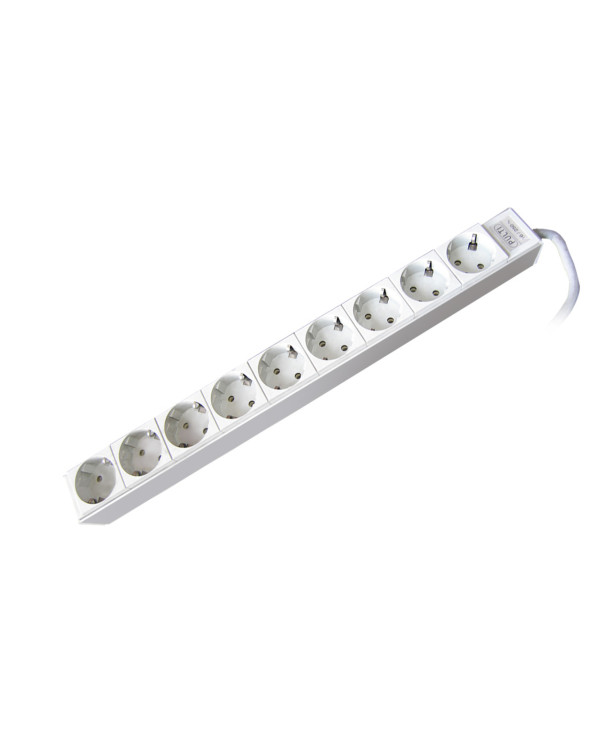 POWERSTRIP PULTI 9P 1U WHITE 3PHASE