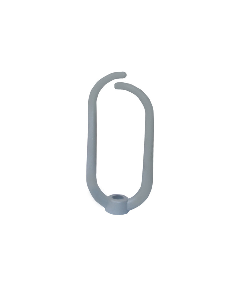 CABLE MANAGER ΝΟΝΑΜΕ 1U 1 HOOK GRAY PLASTIC