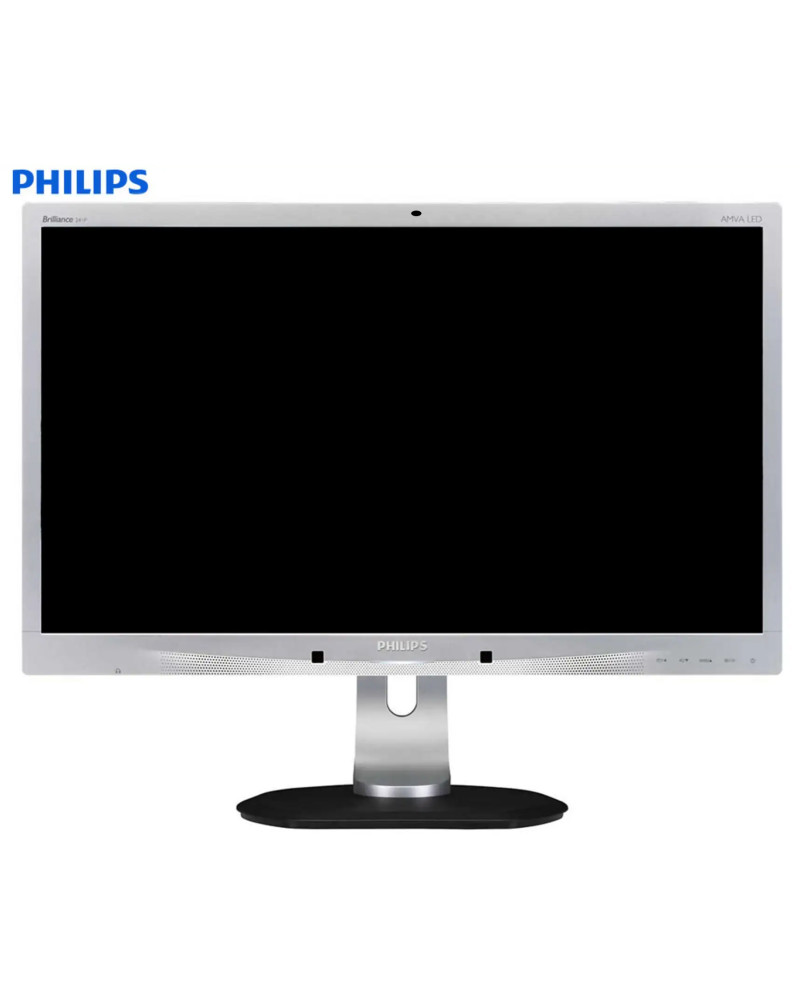 MONITOR 24" LED PHILIPS 241P4Q BL-SL MU GA- (CAMERA OFF)