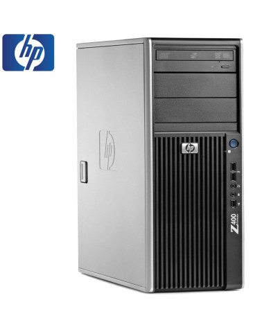 PC WS HP Z400 QC-W3520 (4 CORES)/8GB/512GB-SSD/500GB/ODD/RX460