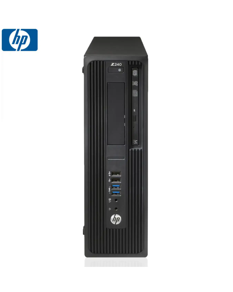 PC WS HP Z240 SFF E3-1225v5/1X8GB/256GB-SSD/ODD