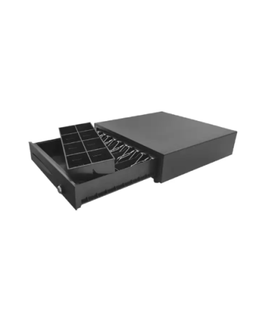 POS CASH DRAWER SCAN-IT 410G BLACK RJ12 NEW