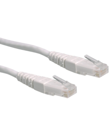 PATCH CORD UTP CABLE CAT6 0.5M WHITE