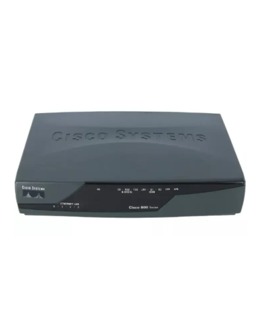 ROUTER CISCO 801 1xISDN/1xETH WITH PSU